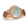 Le Vian Chocolatier Opal Ring 1/5 ct tw Diamonds 14K Strawberry Gold