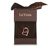 Thumbnail Image 2 of Le Vian Rhodolite & Diamond Heart Necklace 1/4 ct tw 14K Strawberry Gold 18"