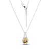 Thumbnail Image 2 of Citrine & White Lab-Created Sapphire Boxed Set Sterling Silver - Size 7