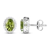 Thumbnail Image 3 of Peridot & White Lab-Created Sapphire Boxed Set Sterling Silver - Size 7
