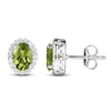 Thumbnail Image 2 of Peridot & White Lab-Created Sapphire Boxed Set Sterling Silver - Size 7