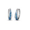 Le Vian Denim Ombre Hoop Earrings 14K Vanilla Gold