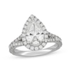 Thumbnail Image 0 of Neil Lane Artistry Pear-Shaped Lab-Created Diamond Engagement Ring 3 ct tw 14K White Gold