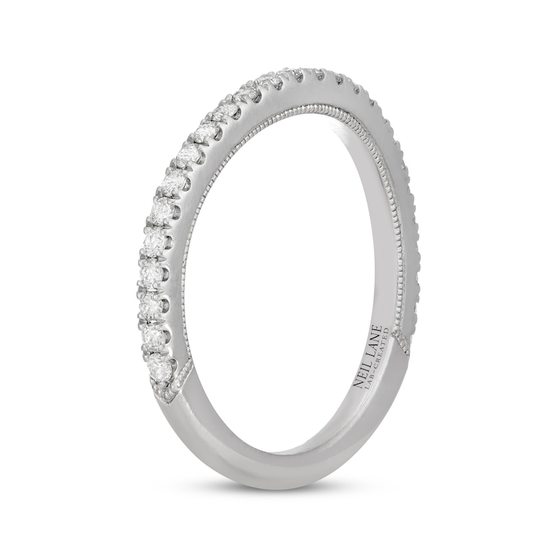 Main Image 2 of Neil Lane Artistry Lab-Grown Diamond Wedding Band 1/3 ct tw 14K White Gold