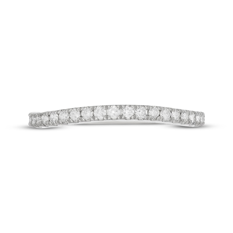 Main Image 3 of Neil Lane Artistry Lab-Grown Diamond Wedding Band 1/3 ct tw 14K White Gold
