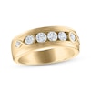 Thumbnail Image 1 of Every Moment Men's Diamond Wedding Band 1 ct tw 14K Yellow Gold