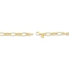 Thumbnail Image 2 of Three & One Hollow Link Figaro Bracelet 4.5mm 10K Yellow Gold 7.5”