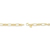 Thumbnail Image 3 of Three & One Link Figaro Bracelet 4.5mm Hollow 10K Yellow Gold 7.5”