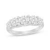 Thumbnail Image 1 of Round-Cut Diamond Anniversary Band 1 ct tw 10K White Gold