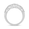 Thumbnail Image 3 of Round-Cut Diamond Anniversary Band 1 ct tw 10K White Gold