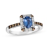 Le Vian Ceylon Sapphire Ring 1/5 ct tw Diamonds 14K Vanilla Gold