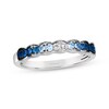 Thumbnail Image 0 of Le Vian Blue & White Sapphire Ombré Ring 14K Vanilla Gold