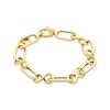 Thumbnail Image 1 of Infinity Link Bracelet Hollow 10K Yellow Gold 7.5"