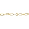 Thumbnail Image 3 of Infinity Link Bracelet Hollow 10K Yellow Gold 7.5"