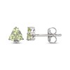 Thumbnail Image 2 of Peridot Trio Stud Earrings Sterling Silver