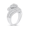 Thumbnail Image 2 of Adore Diamond Swirl Bypass Engagement Ring 2 ct tw 14K White Gold