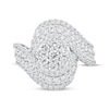 Thumbnail Image 3 of Adore Diamond Swirl Bypass Engagement Ring 2 ct tw 14K White Gold