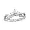 Thumbnail Image 1 of Neil Lane Pear-Shaped Diamond Anniversary Ring 3/8 ct tw 14K White Gold