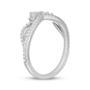 Thumbnail Image 2 of Neil Lane Pear-Shaped Diamond Anniversary Ring 3/8 ct tw 14K White Gold