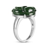 Thumbnail Image 2 of Nephrite Jade Ring Sterling Silver