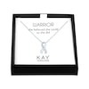 Thumbnail Image 1 of Gift Boxed Awareness Ribbon Diamond Accent Necklace Sterling Silver 18"