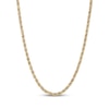 Thumbnail Image 1 of Rope & Box Chain Necklace 2.46mm Hollow 10K Two-Tone Gold 18"