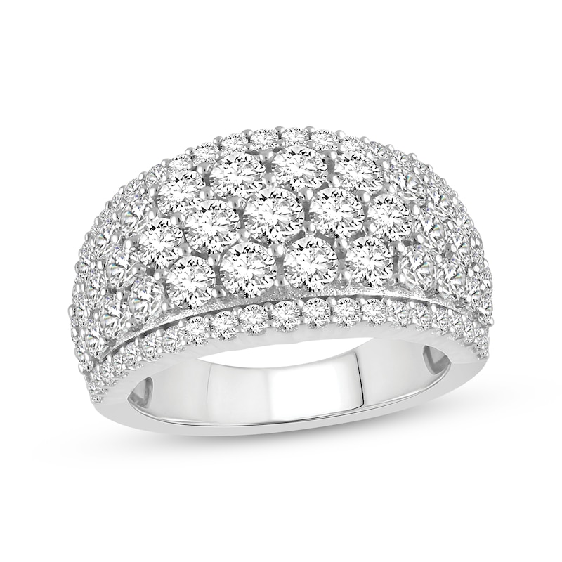 Main Image 1 of Adore Lab-Grown Diamonds Five-Row Anniversary Ring 3 ct tw 14K White Gold