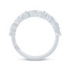 Thumbnail Image 3 of Monique Lhuillier Bliss Marquise & Round-Cut Lab-Grown Diamond Anniversary Ring 1 ct tw 18K White Gold
