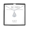 Thumbnail Image 1 of Sailboat Necklace with Diamond Accents Sterling Silver 18"