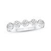 Thumbnail Image 1 of Adore Diamond Five-Stone Anniversary Ring 3/8 ct tw 10K White Gold