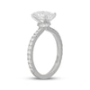 Thumbnail Image 2 of Neil Lane Artistry Oval-Cut Lab-Grown Diamond Hidden Halo Engagement Ring 2-1/2 ct tw 14K White Gold