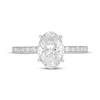 Thumbnail Image 3 of Neil Lane Artistry Oval-Cut Lab-Grown Diamond Hidden Halo Engagement Ring 2-1/2 ct tw 14K White Gold