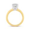 Thumbnail Image 2 of Adore Oval-Cut Lab-Grown Diamond Solitaire Engagement Ring 2 ct tw 14K Yellow Gold (F/VS2)