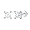Thumbnail Image 1 of KAY Lab-Grown Diamonds Princess-Cut Solitaire Stud Earrings 3/4 ct tw 14K White Gold (F/VS2)