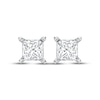 Thumbnail Image 2 of KAY Lab-Grown Diamonds Princess-Cut Solitaire Stud Earrings 3/4 ct tw 14K White Gold (F/VS2)