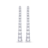 Thumbnail Image 2 of KAY Lab-Grown Diamonds Graduated Drop Earrings 1 ct tw 10K White Gold