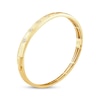 Thumbnail Image 3 of Lab-Grown Diamond Bangle Bracelet 1/3 ct tw 24K Yellow Gold Vermeil Sterling Silver