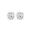 Thumbnail Image 2 of KAY Lab-Grown Diamond Solitaire Stud Earrings 4 ct tw 14K White Gold (F/VS2)