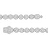 Thumbnail Image 5 of Men's Diamond Tennis Necklace & Bracelet Gift Set 2-7/8 ct tw Sterling Silver