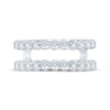Thumbnail Image 3 of Adore Lab-Grown Diamond Enhancer Ring 1 ct tw Platinum