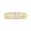 Thumbnail Image 3 of Adore Diamond Three-Row Anniversary Ring 1 ct tw 10K Yellow Gold