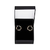 Thumbnail Image 1 of Twist Hoop Earrings 18mm Hollow 10K Yellow Gold