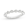 Thumbnail Image 1 of Every Moment Diamond Infinity Band 1/4 ct tw 14K White Gold