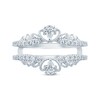 Thumbnail Image 2 of Pear-Shaped Diamond Enhancer Ring 5/8 ct tw 14K White Gold