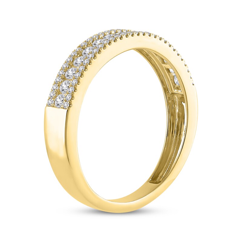 Main Image 2 of Diamond Anniversary Band 1/2 ct tw 14K Yellow Gold