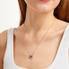 Thumbnail Image 3 of Godiva x Le Vian Ruby Heart Necklace 3/8 ct tw Diamonds 14K Strawberry Gold 19"