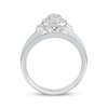 Thumbnail Image 3 of Adore Multi-Diamond Pear-Shape Milgrain Bridal Set 1/3 ct tw 10K White Gold