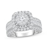 Thumbnail Image 1 of Adore Lab-Grown Diamonds Round-Cut Halo Engagement Ring 2 ct tw 10K White Gold