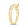 Thumbnail Image 2 of Adore Marquise-Cut Lab-Grown Diamond Anniversary Ring 1/2 ct tw 14K Yellow Gold