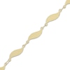 Thumbnail Image 2 of Wavy Flame Link Bracelet 10K Yellow Gold 7.5"